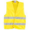 GILET ALTA VISIBILITÀ SAFEDRIVER - GIALLO