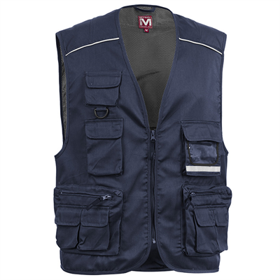 GILET POWER - BLU