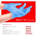 GUANTI IN NITRILE BLU BIOSOFT L (100 PZ.)