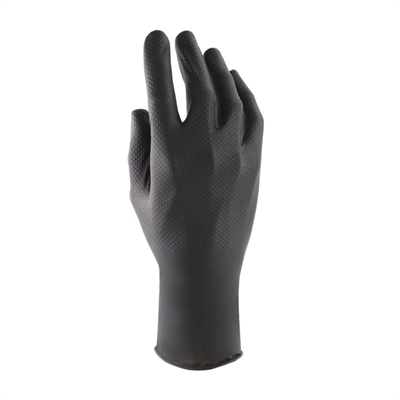 GUANTI IN NITRILE NERO BIOSOFT PF TECH M (50 PZ.)