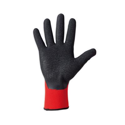 GUANTI FILO CONTINUO/LATTICE TECHNOGRAB ROSSO/NERO TG.9