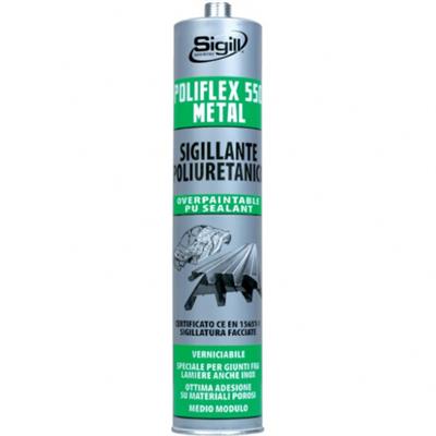 POLIFLEX 550 METAL - BIANCO 310 ML.