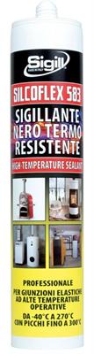 SILCOFLEX 583 TERMORESISTENTE NERO 300 ML