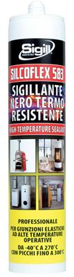 SILCOFLEX 583 TERMORESISTENTE NERO 300 ML