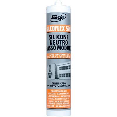 SILCOFLEX 590 ALLUMINIO 300ML SILICONE NEUTRO