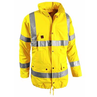 PARKA ALTA VISIBILITÀ STOP - GIALLO